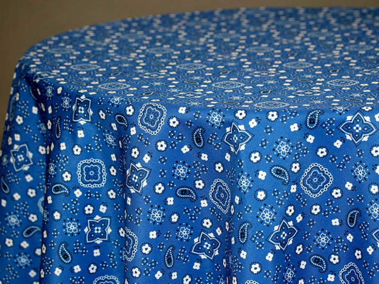 Bandana Tablecloths Brooklyn Party Rental Party & Tent Rental in